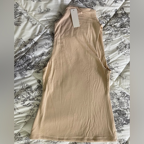 NWT naked wardrobe mockneck sleeveless tank top size large - Picture 2 of 4